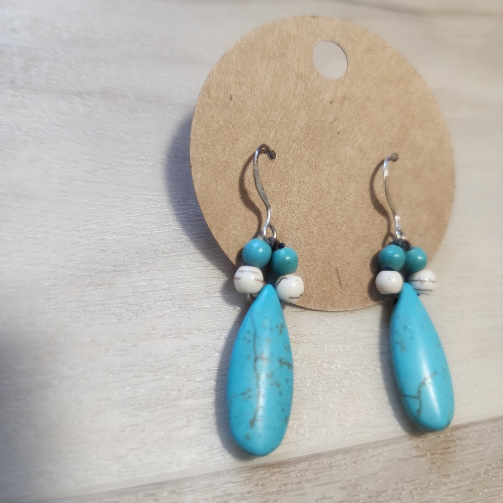 Cowlite Dangle Earrings